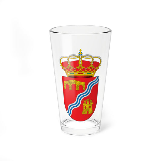 Escudo de Alcantud Cuenca (Spain) (Coat of Arms) Pint Glass 16oz