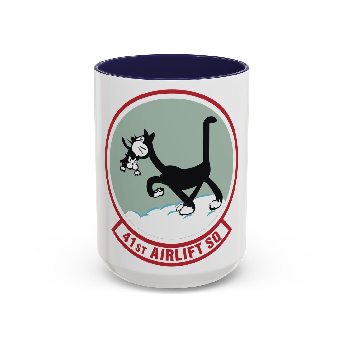 41st Airlift Squadron (U.S. Air Force) Accent Coffee Mug