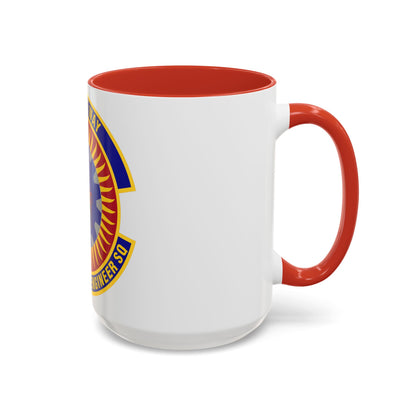 376th Expeditionary Civil Engineer Squadron (U.S. Air Force) Accent Coffee Mug