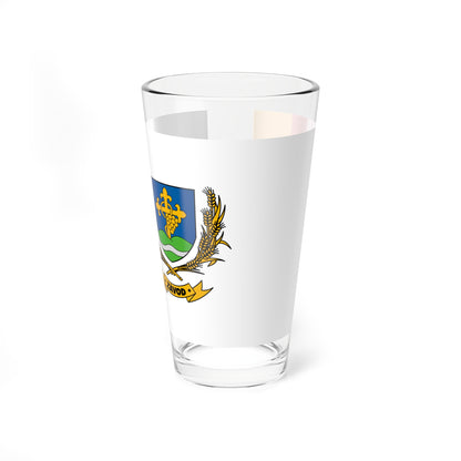 Flag of Zavod Hungary (Hungary) Pint Glass 16oz
