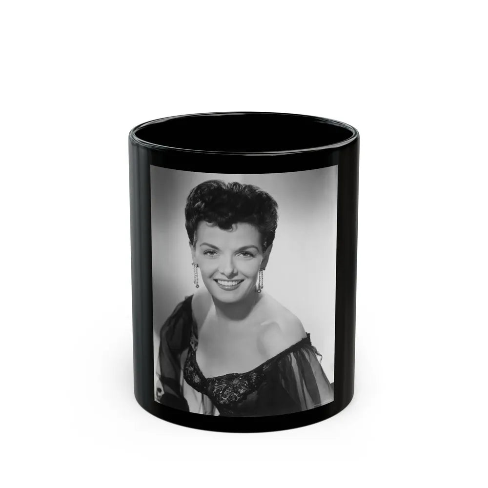 Jane Russell #110 (Vintage Female Icon) Black Coffee Mug-11oz-Go Mug Yourself