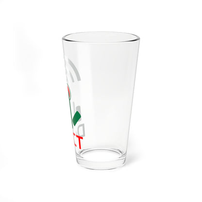 Department of Information and Communication Technology DoICT (Bangladesh) (Coat of Arms) Pint Glass 16oz