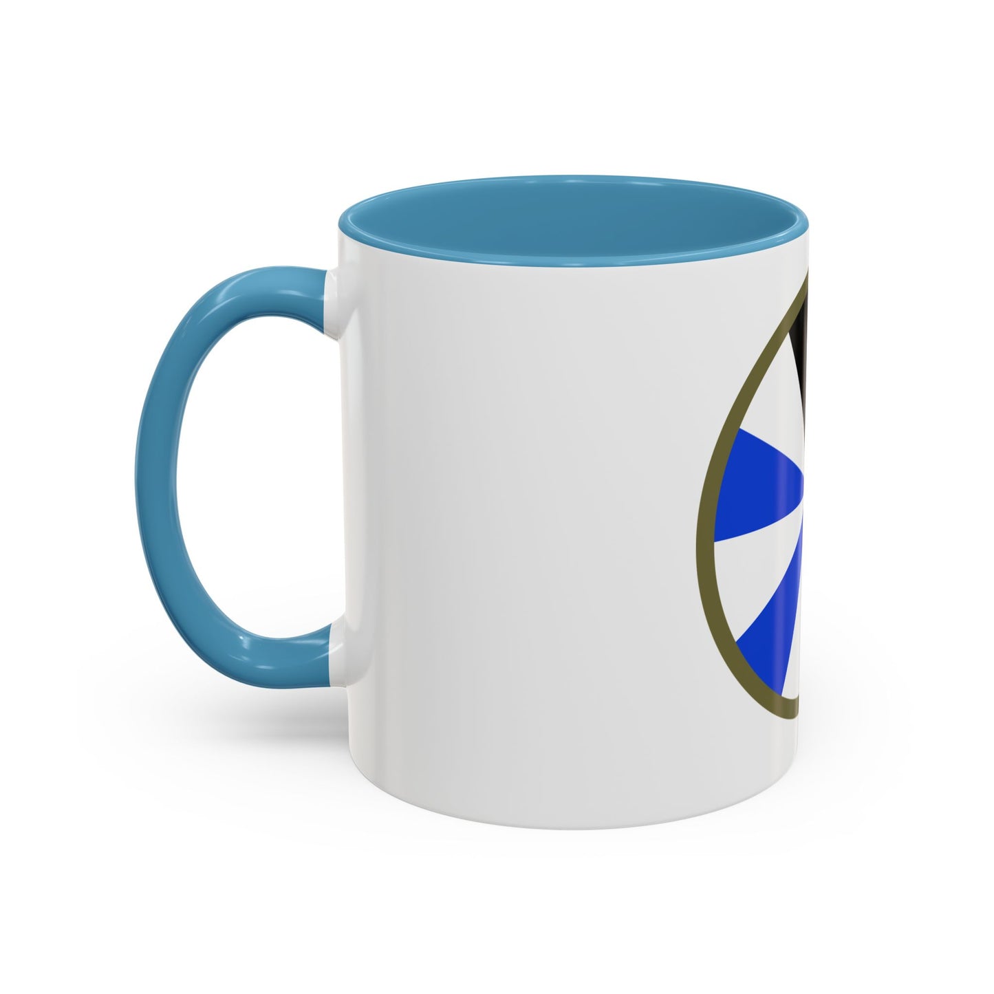 US 11th Infantry Division (U.S. Army) Accent Coffee Mug