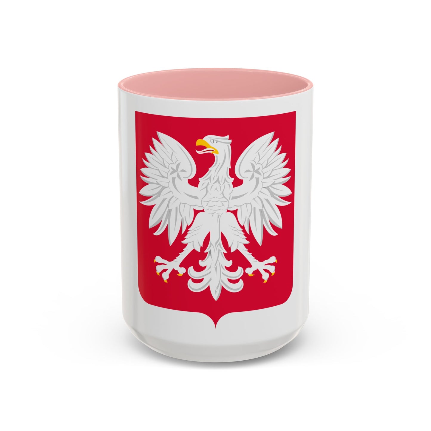 Coat of arms of Poland (1980-1990) - Accent Coffee Mug