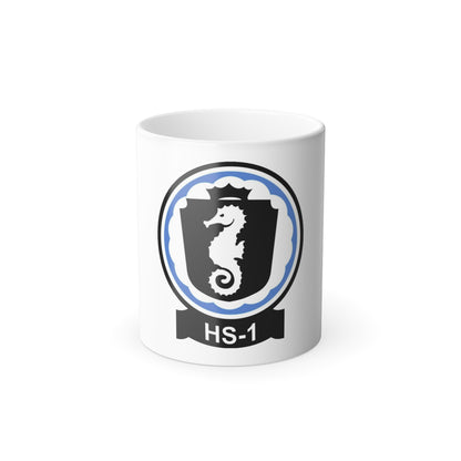 HS 1 Helicopter Anti Submarine Squadron 1 (U.S. Navy) Color Changing Mug 11oz