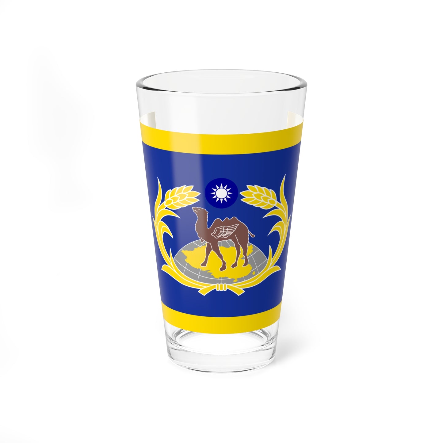 ROC Commanding General of Combined Service Force Flag (China) Pint Glass 16oz