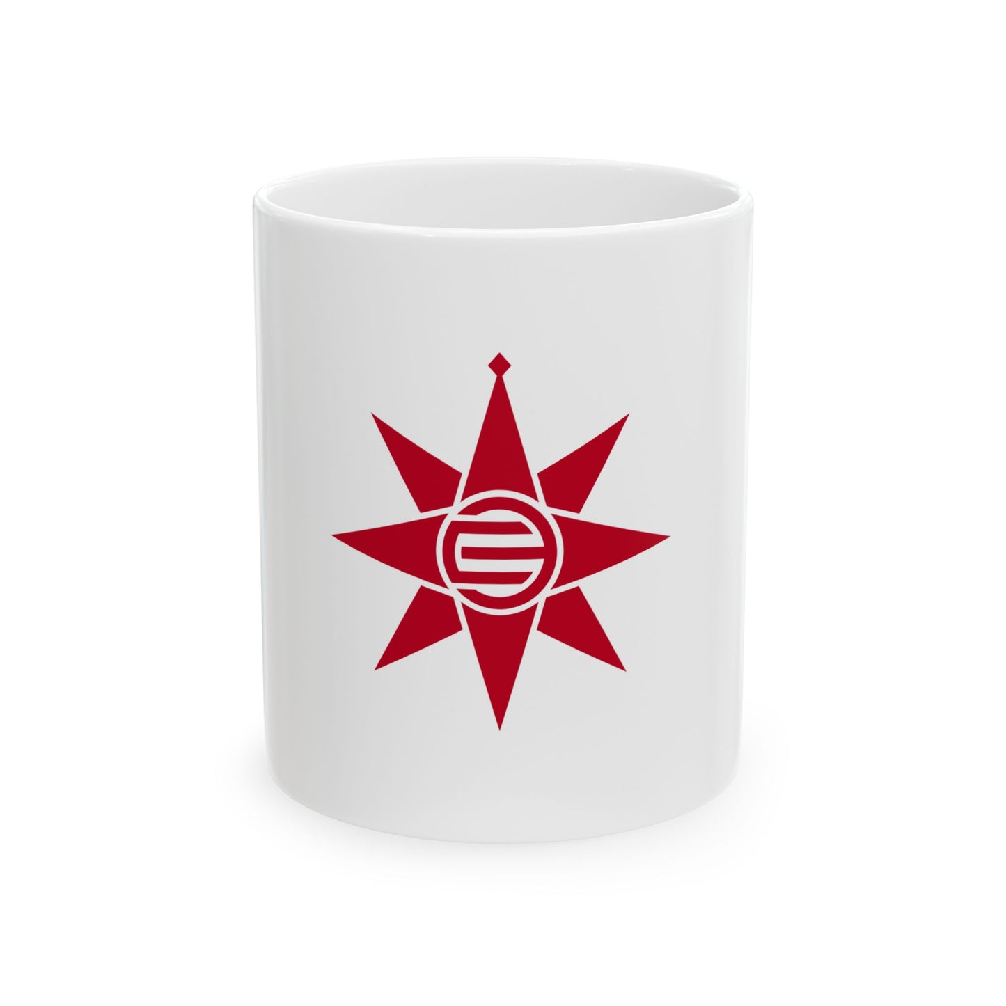 Flag of Yokosuka Kanagawa Japan - White Coffee Mug