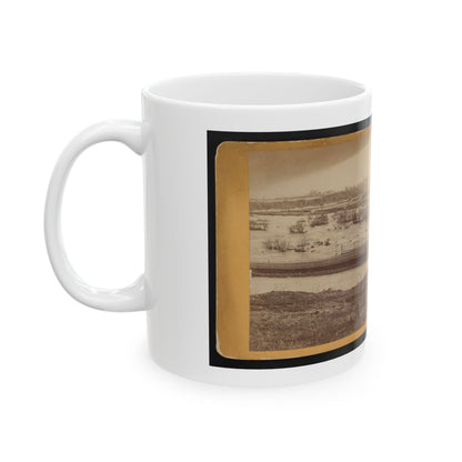 Belle Island, James River (U.S. Civil War) White Coffee Mug