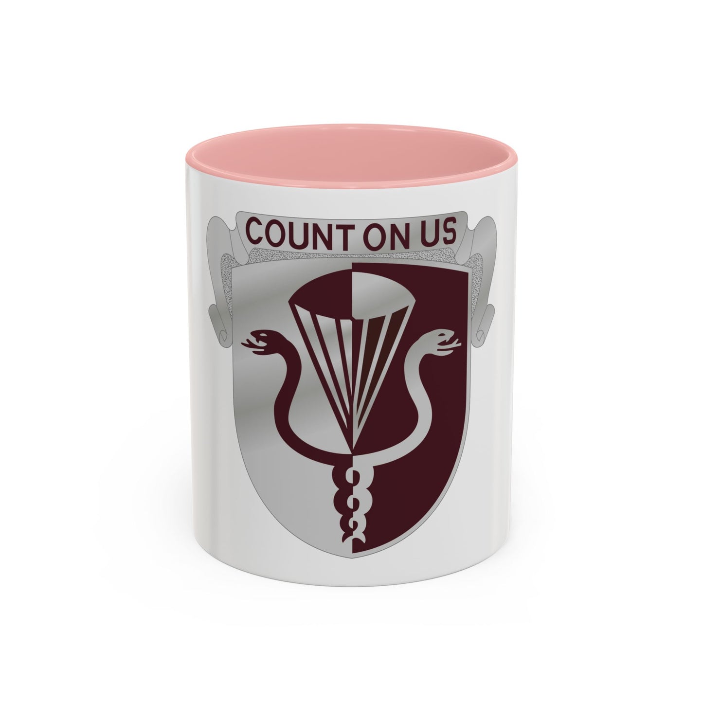 11 Medical Battalion (U.S. Army) Accent Coffee Mug