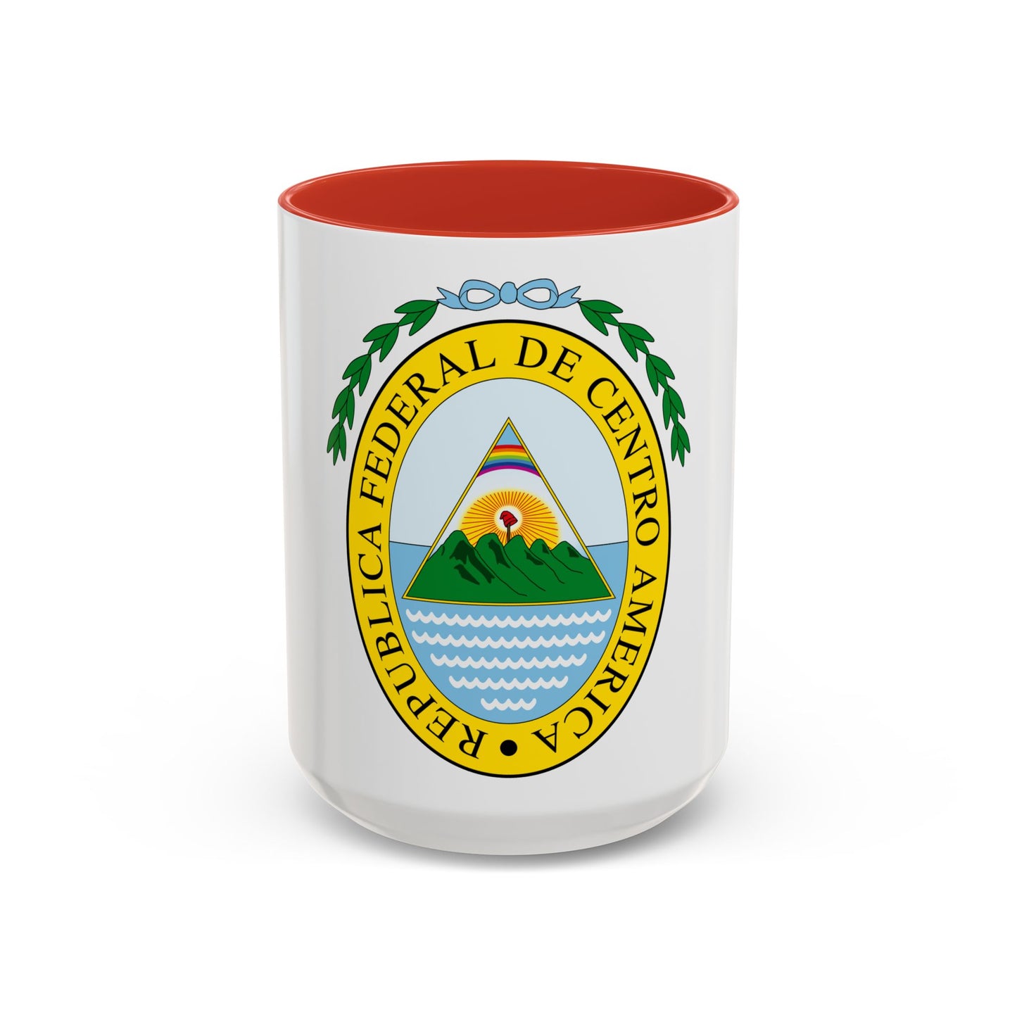 Coat of arms of the Federal Republic of Central America - Accent Coffee Mug