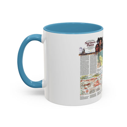 USA - Northern Plains 2 (1986) (Map) Accent Coffee Mug