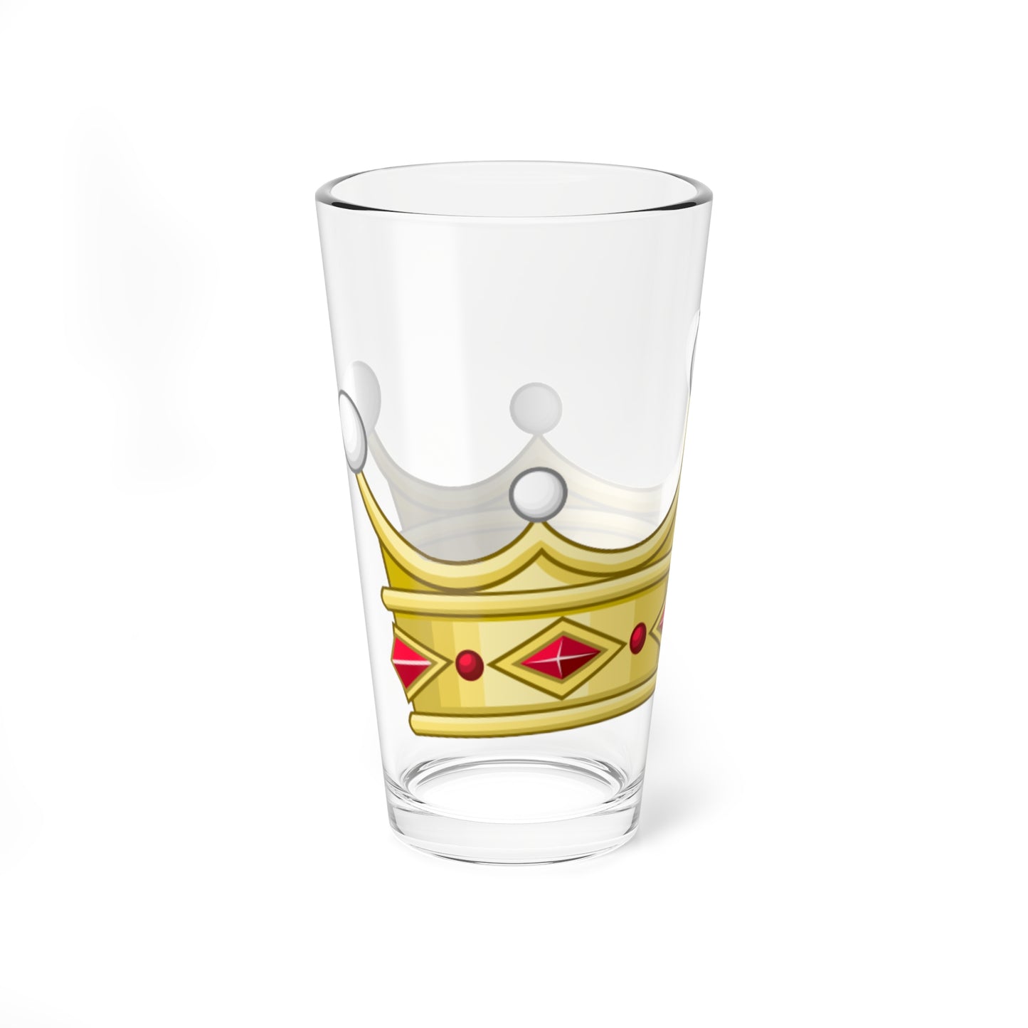 Coronet of a Viscount - Kingdom of Portugal (Portugal) (Coat of Arms) Pint Glass 16oz