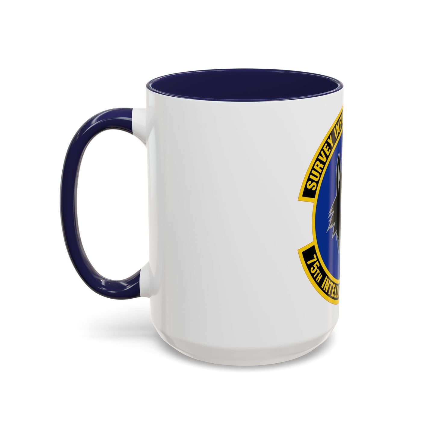 75 Intelligence Squadron ACC (U.S. Air Force) Accent Coffee Mug