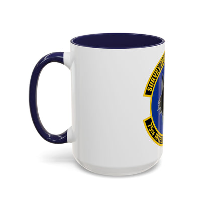 75 Intelligence Squadron ACC (U.S. Air Force) Accent Coffee Mug