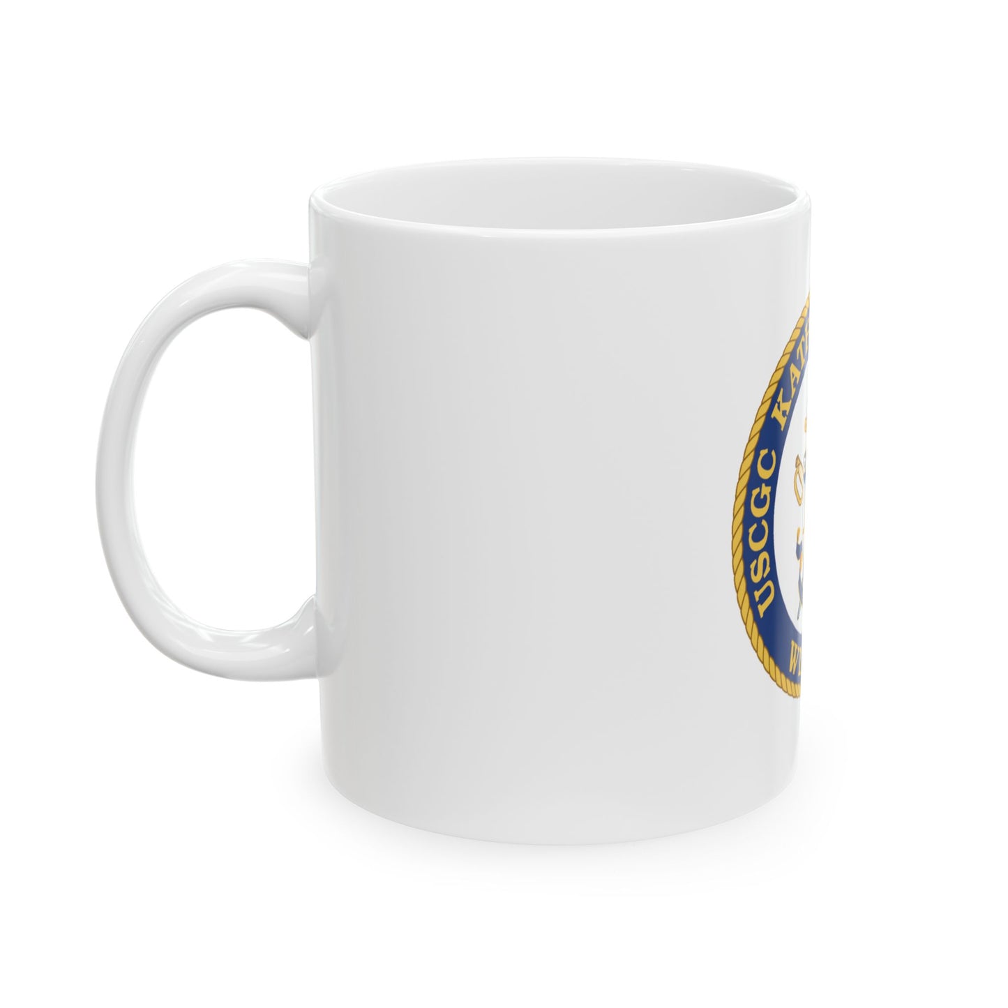 USCGC Kathrine Walker WLM 552 (U.S. Coast Guard) White Coffee Mug