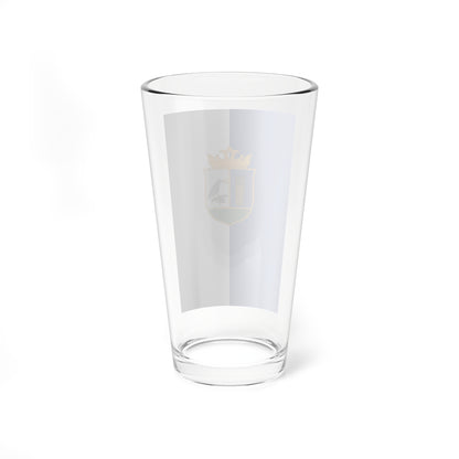 Flag of Nemesrempehollos (Hungary) Pint Glass 16oz