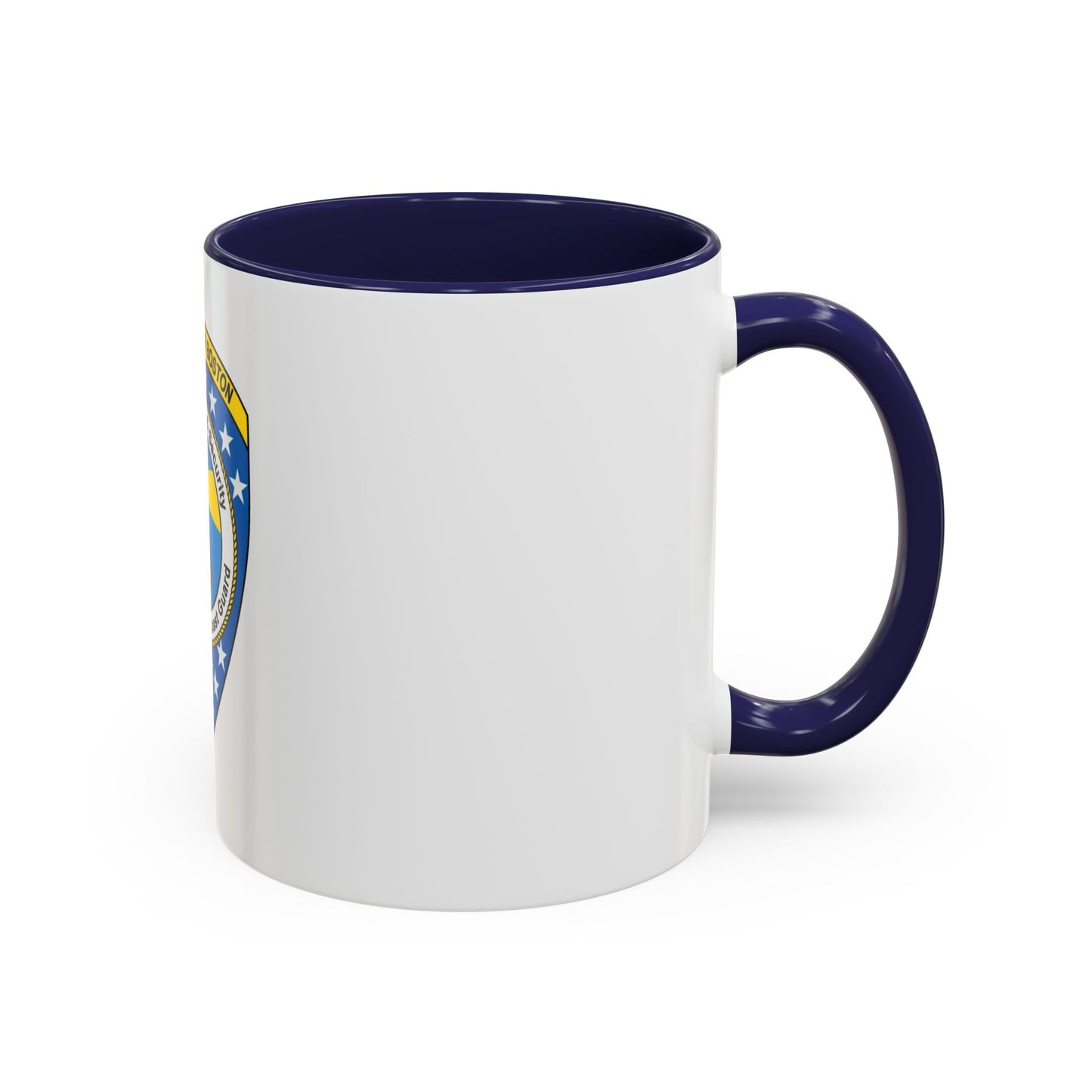 USCG Sector Boston (U.S. Coast Guard) Accent Coffee Mug