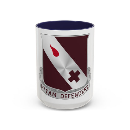 327 Medical Battalion (U.S. Army) Accent Coffee Mug
