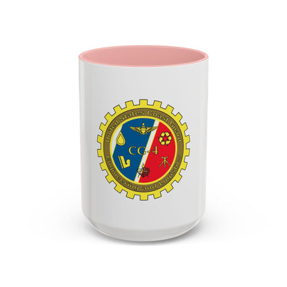 USCG COMDT CG 4 (U.S. Coast Guard) Accent Coffee Mug