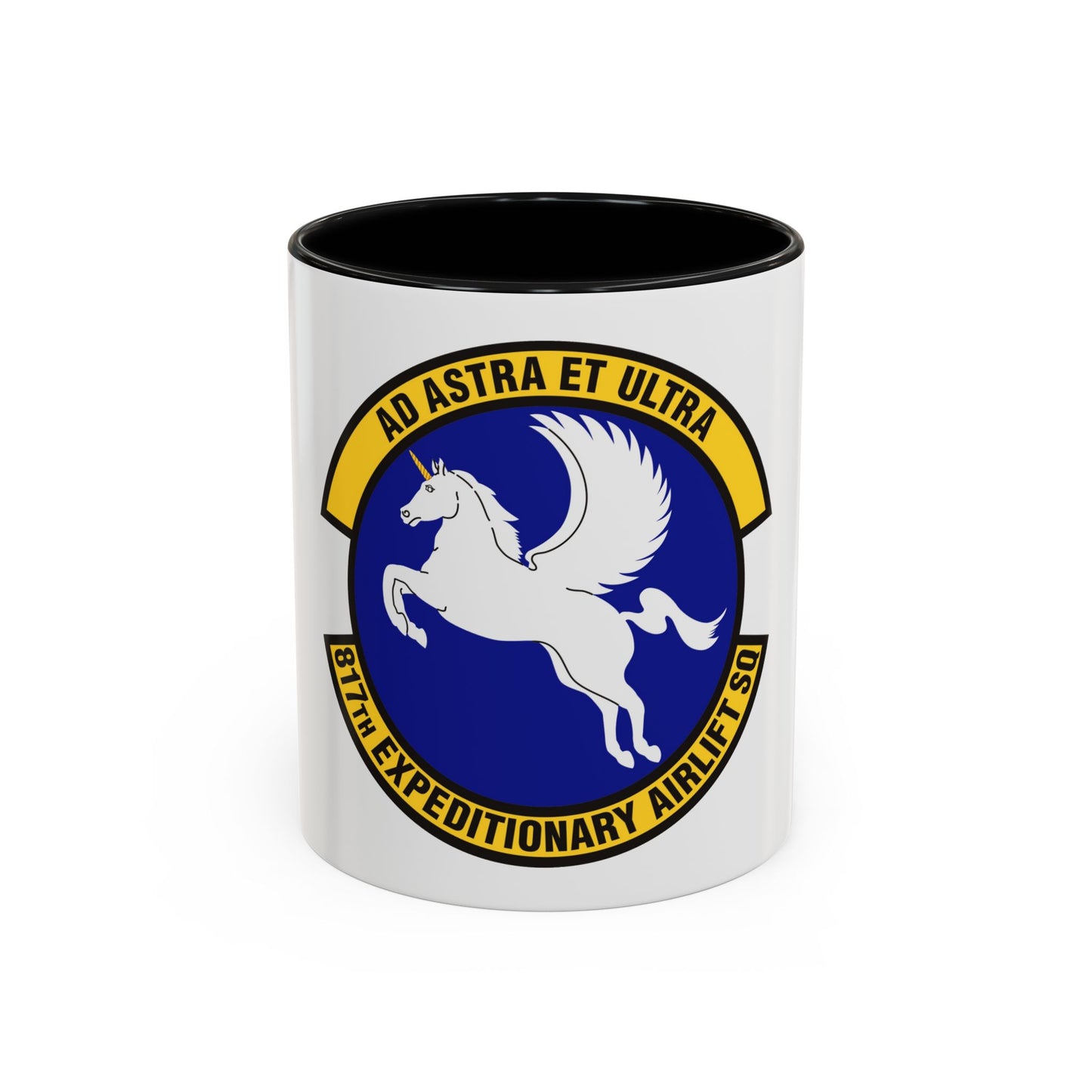 817th Expeditionary Airlift Squadron (U.S. Air Force) Accent Coffee Mug