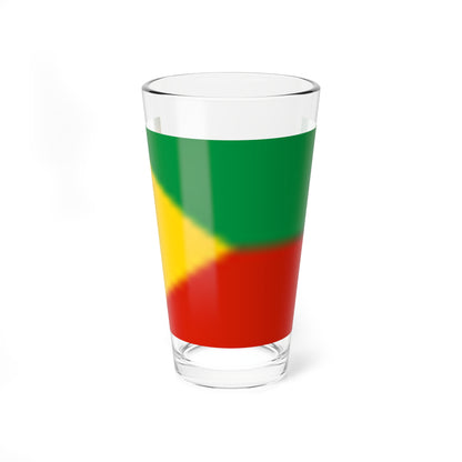 Flag of Zabaykalsky Krai (Russia) Pint Glass 16oz