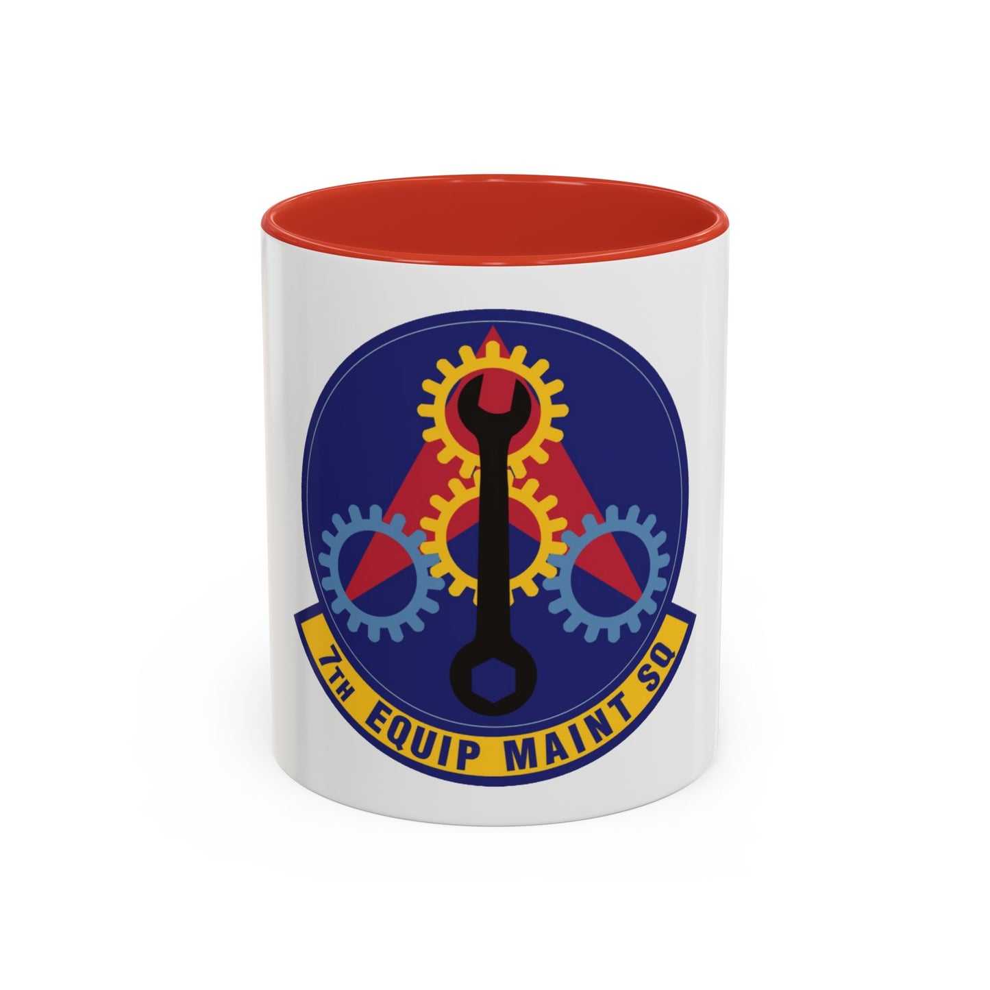 7th Equipment Maintenance Squadron (U.S. Air Force) Accent Coffee Mug