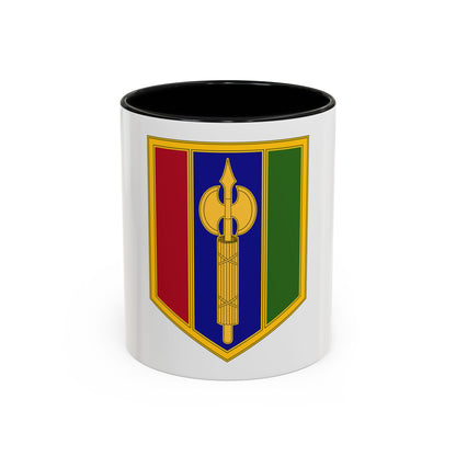 302 Maneuver Enhancement Brigade (U.S. Army) Accent Coffee Mug
