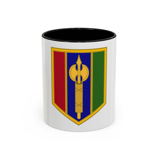 302 Maneuver Enhancement Brigade (U.S. Army) Accent Coffee Mug