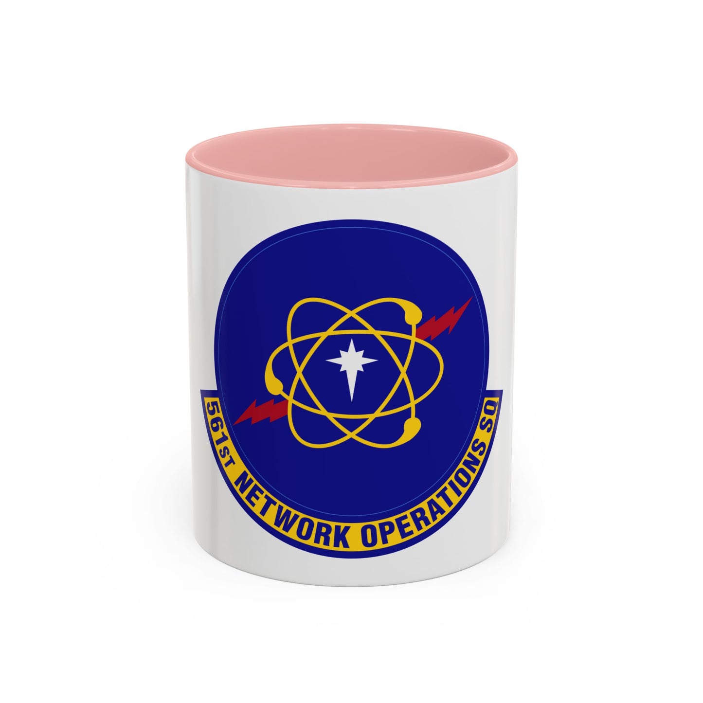 561 Network Operations Squadron ACC (U.S. Air Force) Accent Coffee Mug