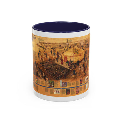 Mongols, The (1996) (Map) Accent Coffee Mug