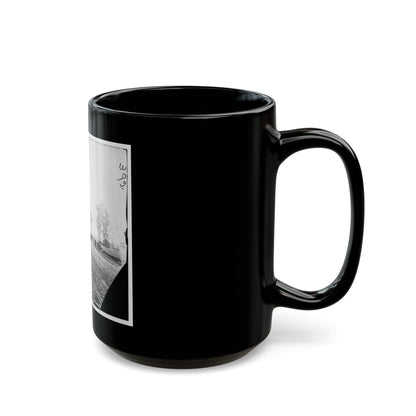 Big Black River Station, Miss. Wagons And Sheds (U.S. Civil War) Black Coffee Mug