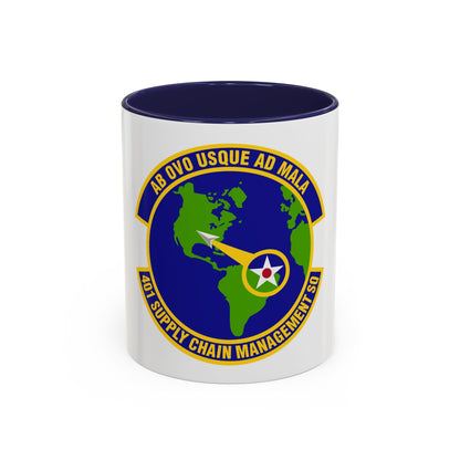 401st Supply Chain Management Squadron (U.S. Air Force) Accent Coffee Mug