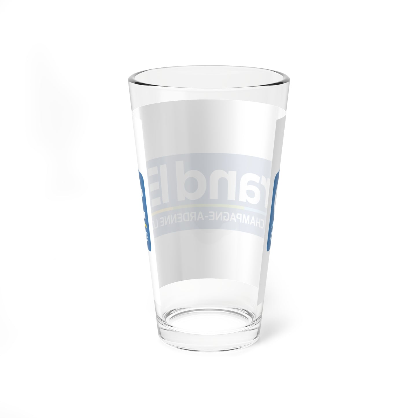 Flag of the Region of Grand Est Variant 1 (France) Pint Glass 16oz