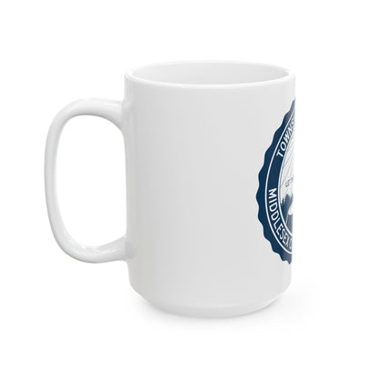 Seal of Edison NJ - White Coffee Mug
