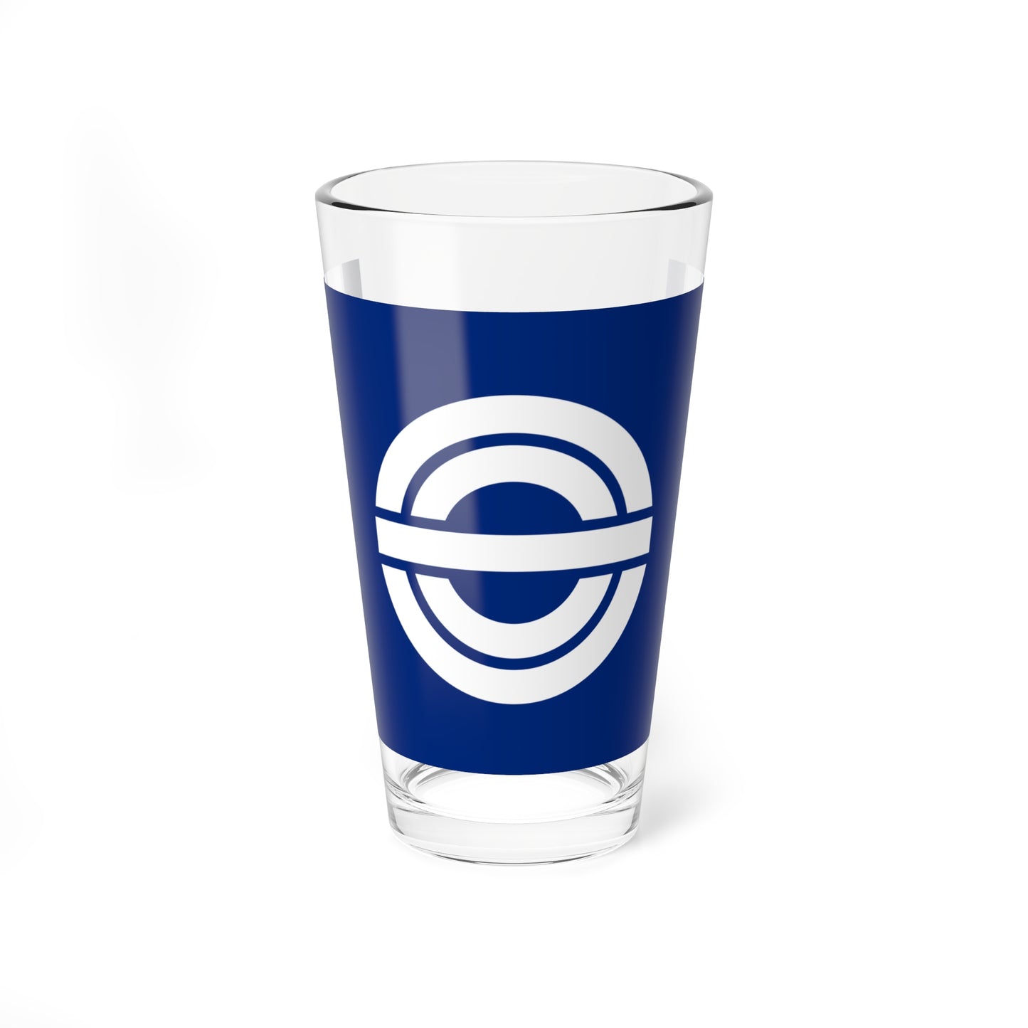 Flag of Saiki Hiroshima 1955-2003 (Japan) Pint Glass 16oz
