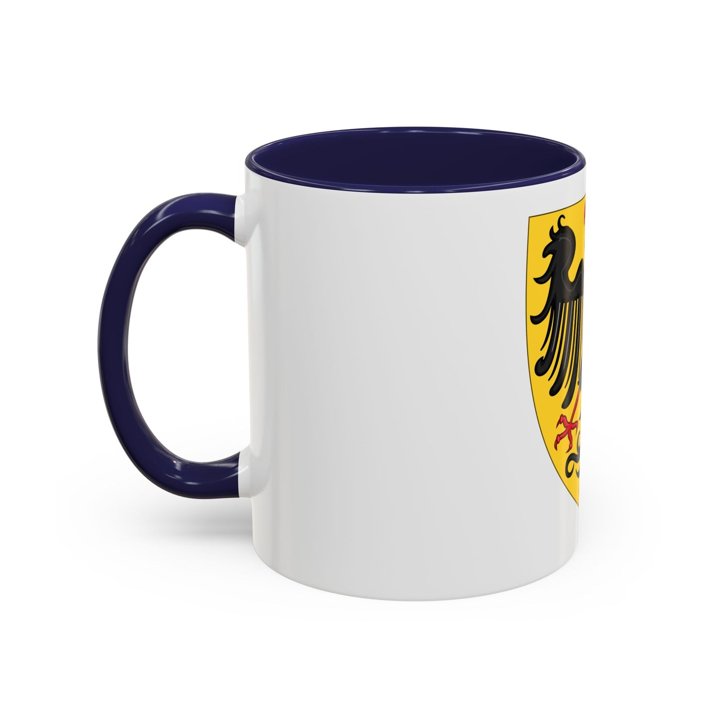 Shield and Coat of Arms of the Holy Roman Emperor (c.1300-c.1400) - Accent Coffee Mug