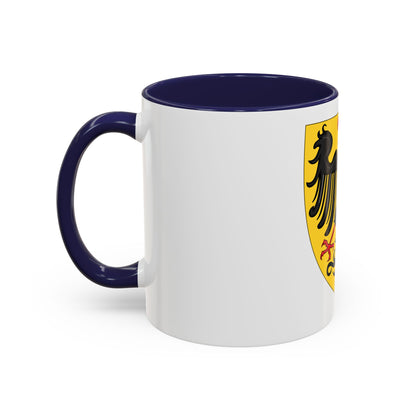 Shield and Coat of Arms of the Holy Roman Emperor (c.1300-c.1400) - Accent Coffee Mug