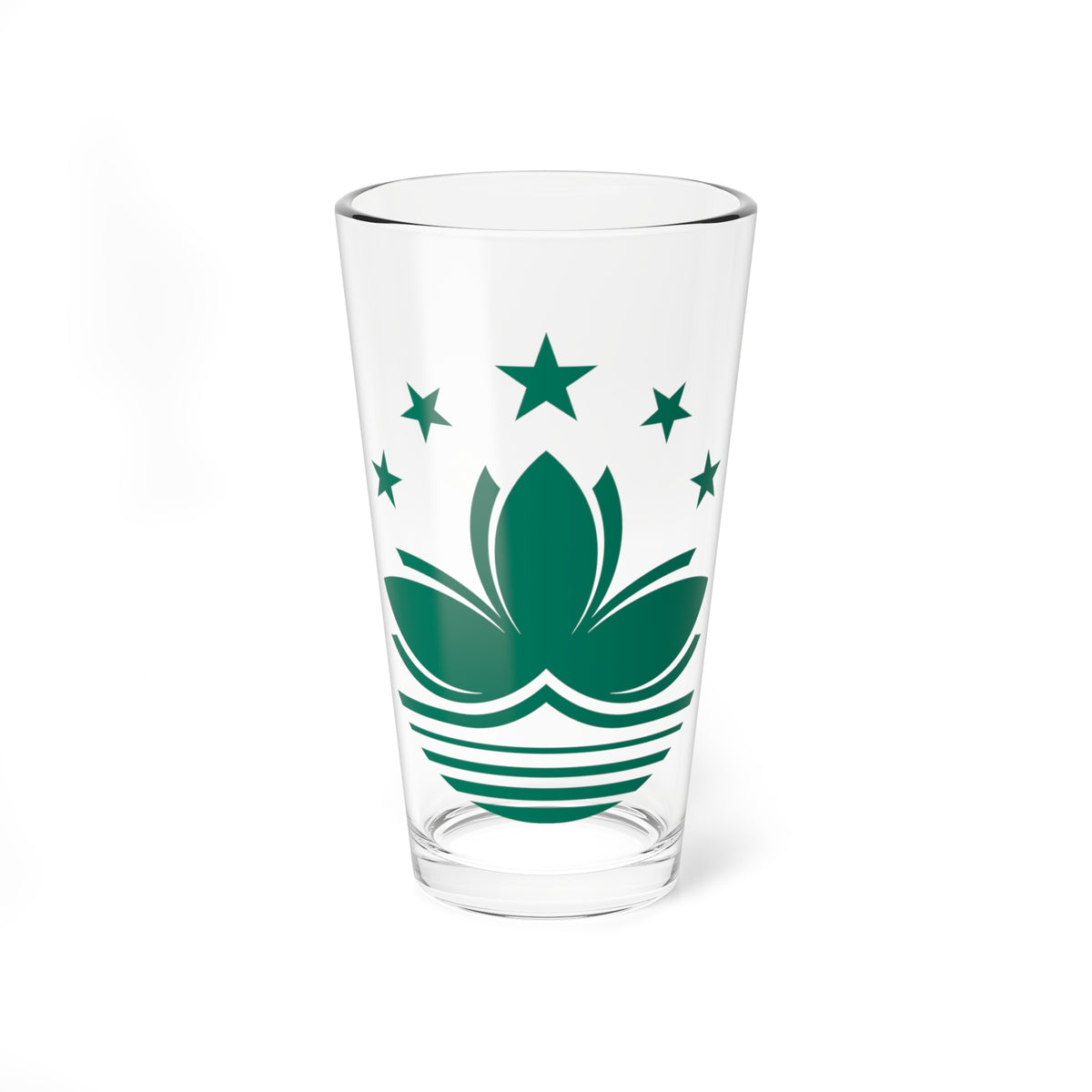 Macau lotus (China) Pint Glass 16oz