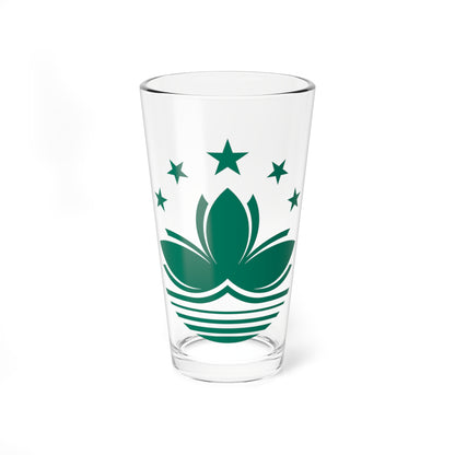 Macau lotus (China) Pint Glass 16oz