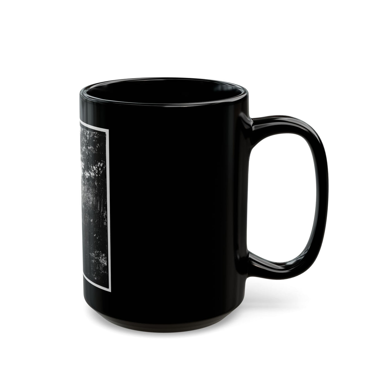 Savannah, Georgia. Bridge Over Stream (U.S. Civil War) Black Coffee Mug