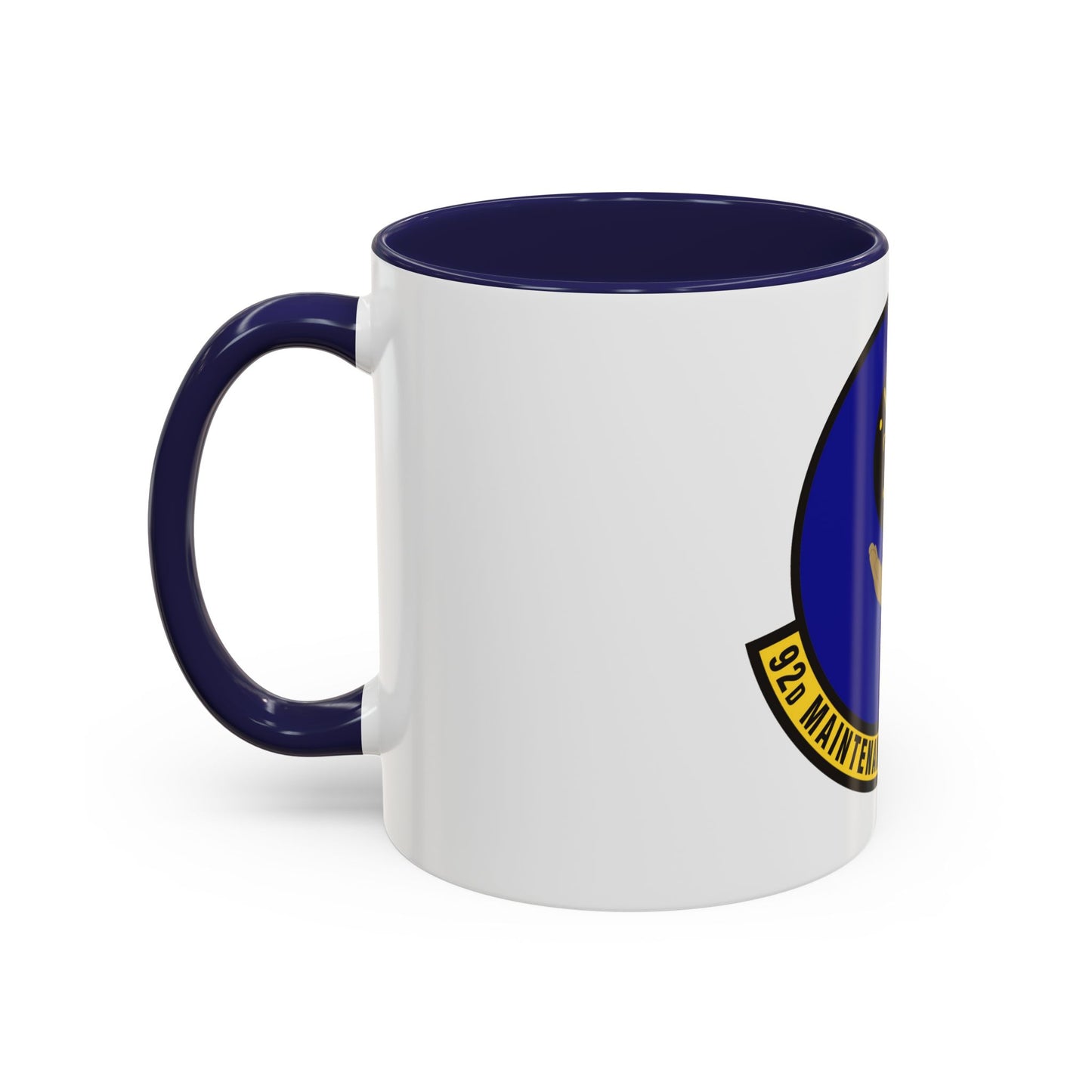 92 Maintenance Operations Squadron AMC (U.S. Air Force) Accent Coffee Mug