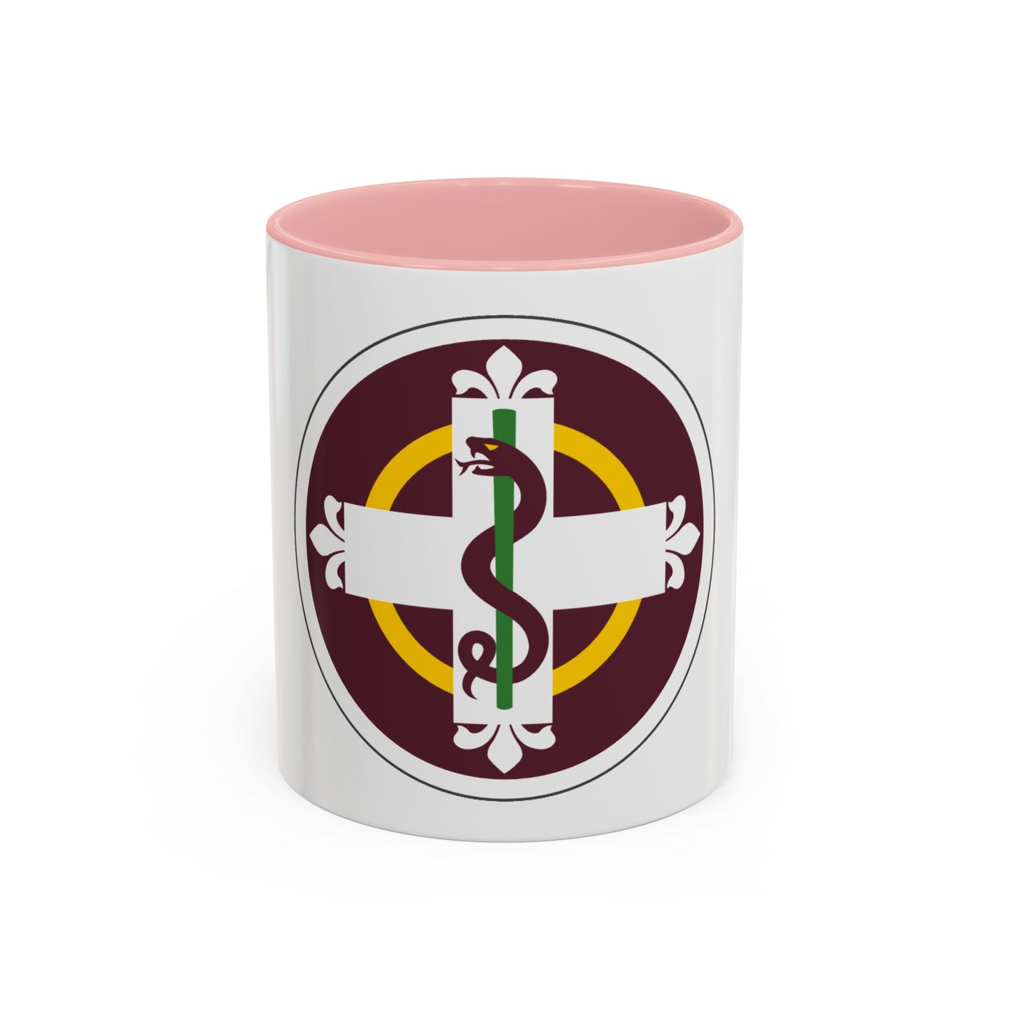 338 Medical Brigade (U.S. Army) Accent Coffee Mug