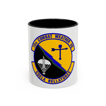 10 Combat Weather Squadron AFSOC (U.S. Air Force) Accent Coffee Mug