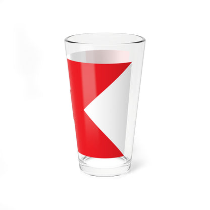 Proposed flag for Hong Kong SAR 013 (China) Pint Glass 16oz