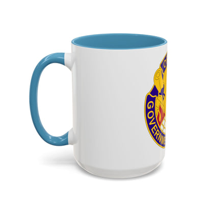 353 Civil Affairs Command 2 (U.S. Army) Accent Coffee Mug
