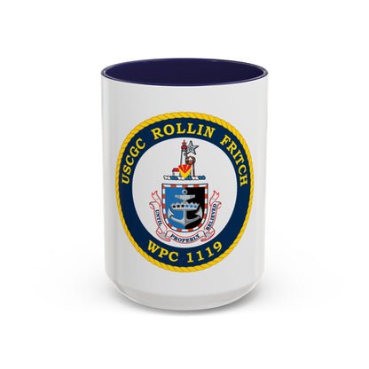 USCGC Rollin Fritch WPC 1119 (U.S. Coast Guard) Accent Coffee Mug