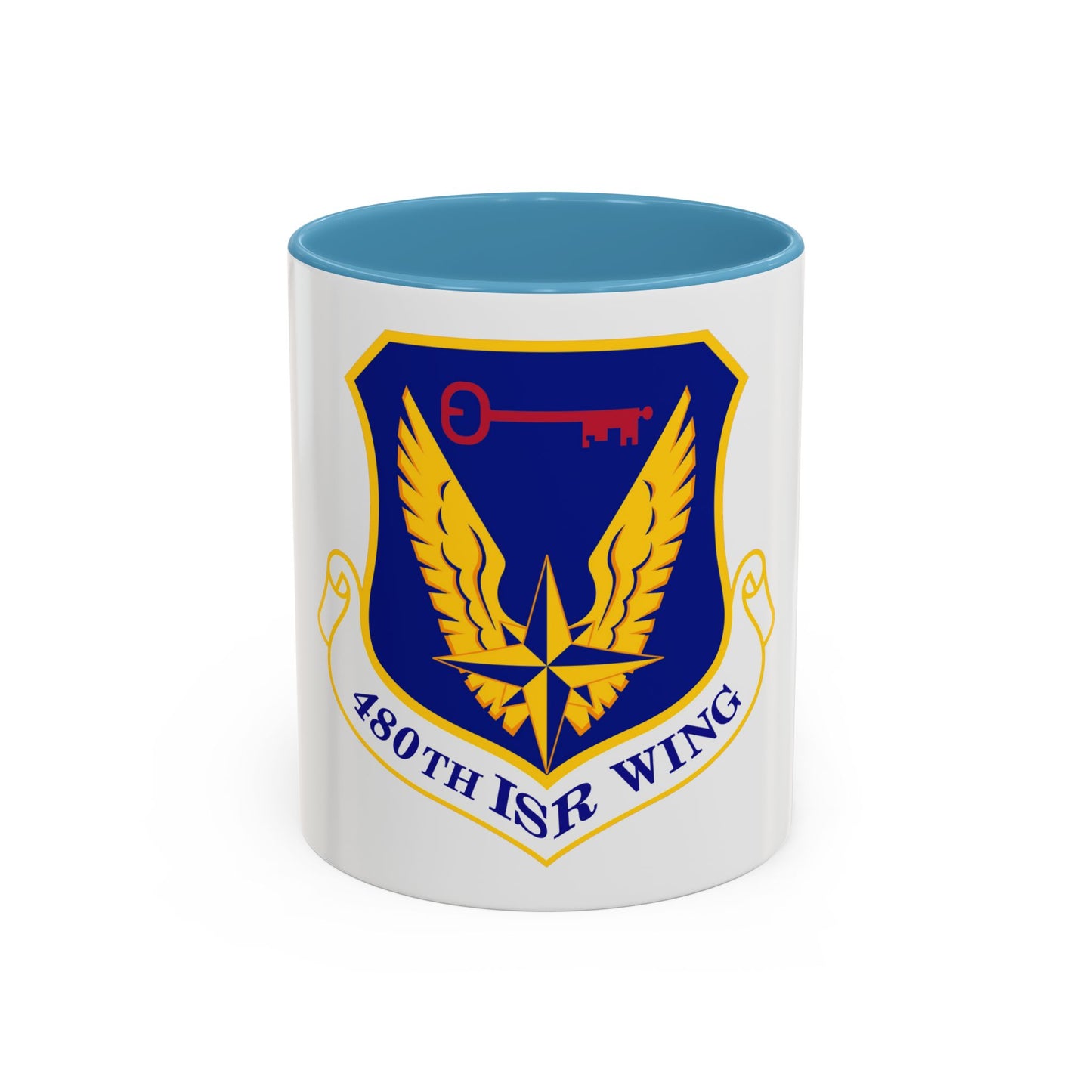 480 Intelligence Surveillance and Reconnaissance Wing ACC (U.S. Air Force) Accent Coffee Mug