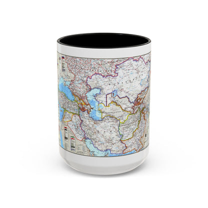 Caspian Region- Promise and Peril (1999) (Map) Accent Coffee Mug