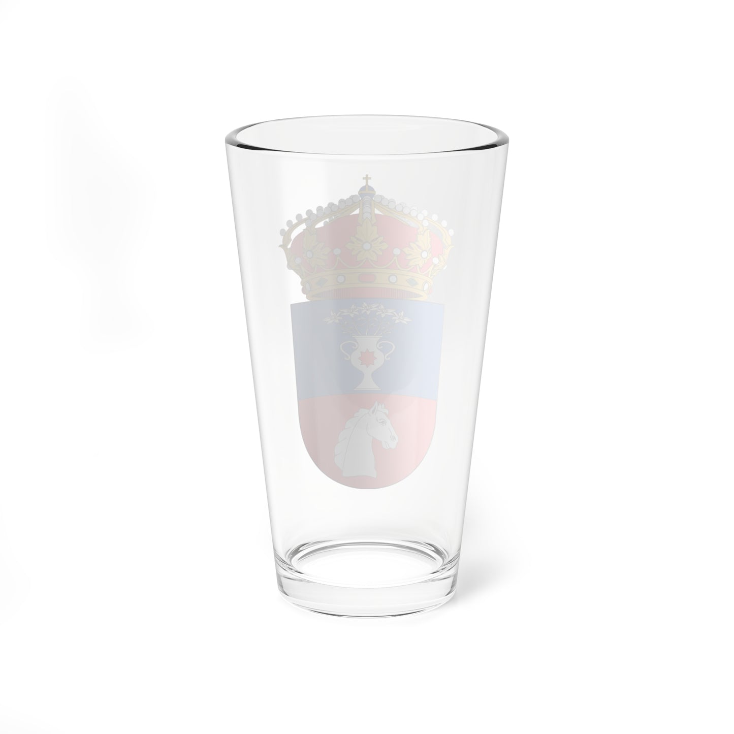 Escudo de Biscarrués (Spain) (Coat of Arms) Pint Glass 16oz