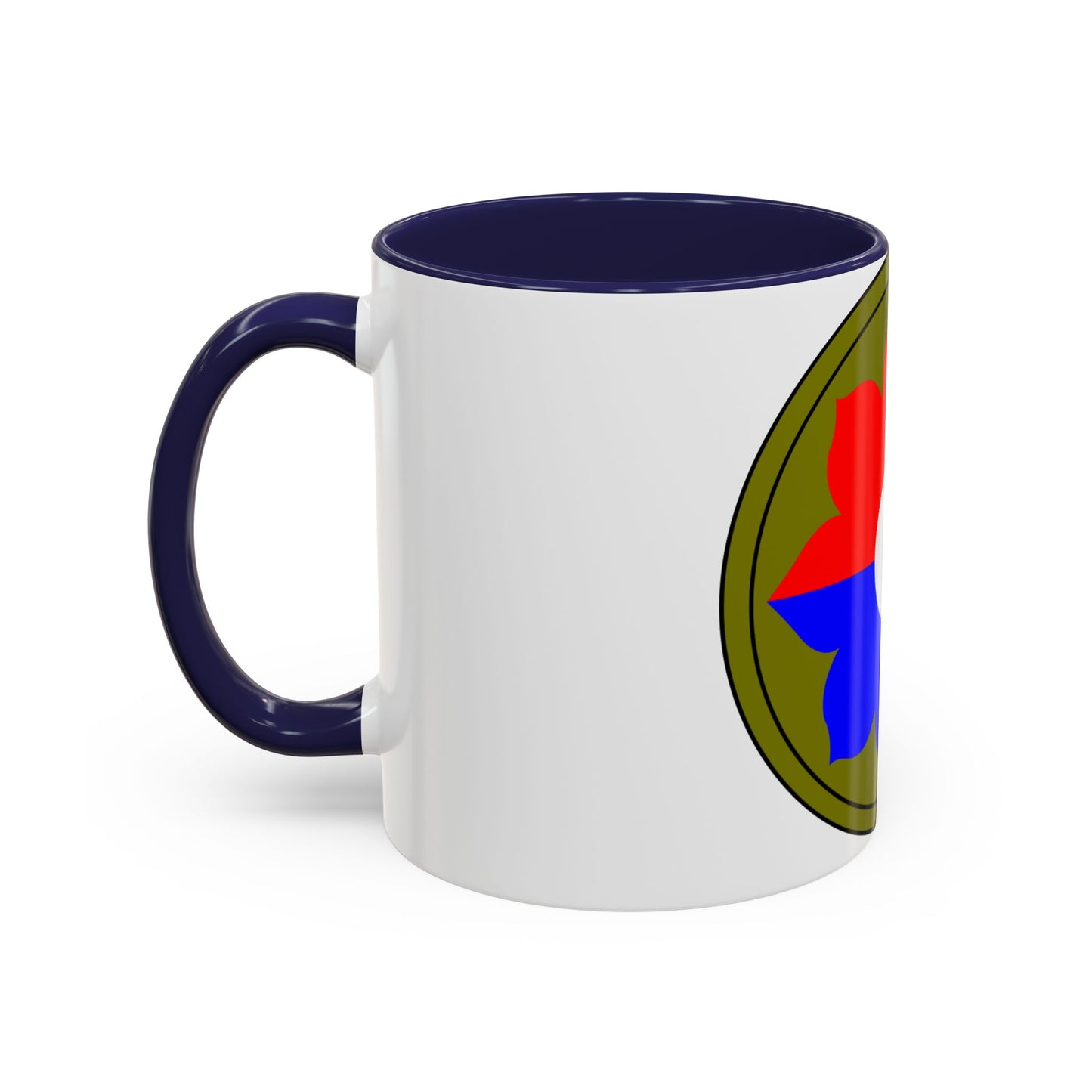 9th Infantry Division patch (U.S. Army) Accent Coffee Mug